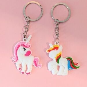 HOST Pick 🖤 SET of 2 Unicorn Keychains | Brand New
